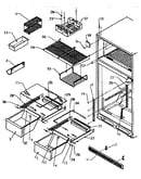 Cabinet shelving
