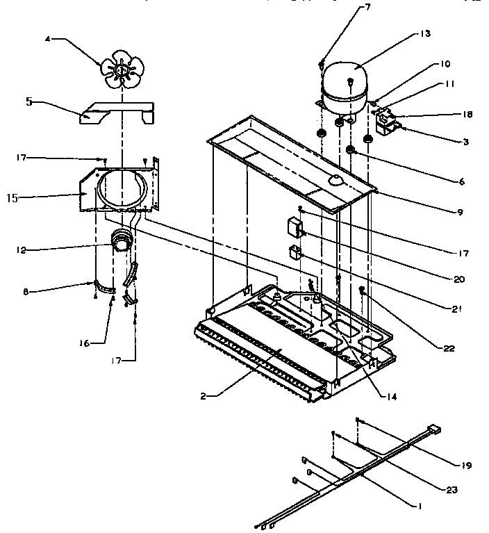 Compressor compartment