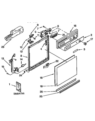 Frame and console