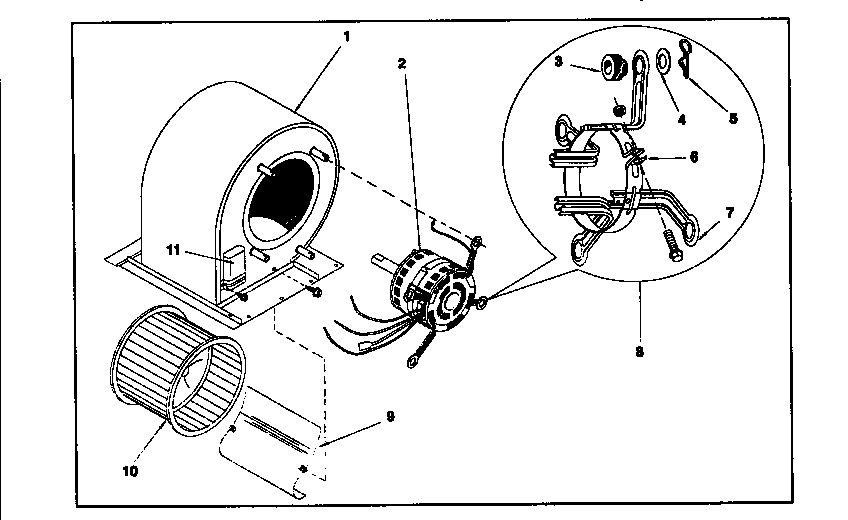 Replacement, blower - all models
