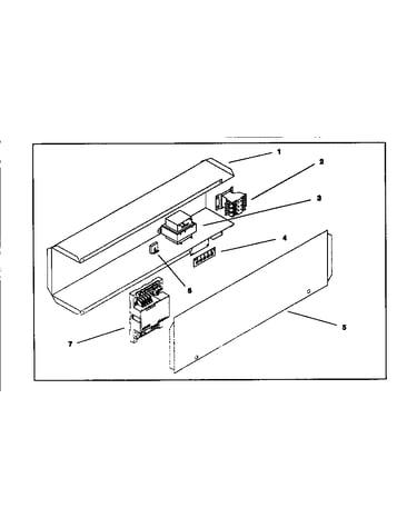 Replacement parts, control box
