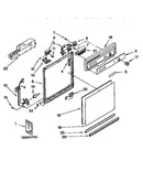 Frame and console
