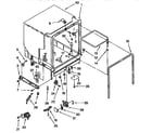 Kenmore 6651765193 tub assembly diagram