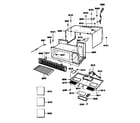 Kenmore 72189941490 oven cavity diagram
