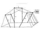 Sears 71877015 frame assembly diagram