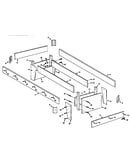 Leg and frame assembly