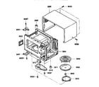 Kenmore 7218924190 oven cavity diagram