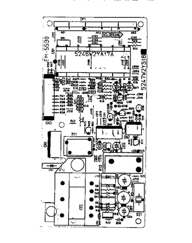 Power and control circuit board