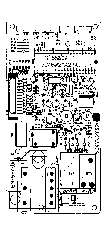 POWER AND CONTROL CIRCUIT BOARD