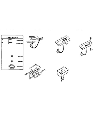 Control panel, grill bottom installation