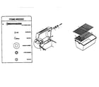Kenmore 92010191 grill lid, grate installation diagram