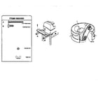Kenmore 92010191 ft, side table & tank installation diagram