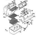 Kenmore 920155040 grill assembly diagram