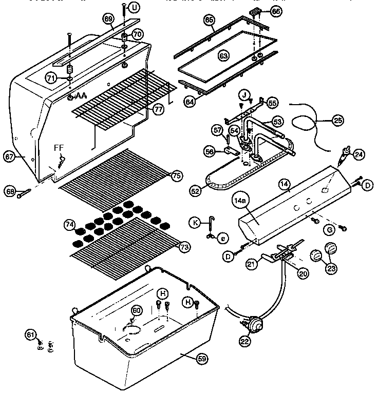 Grill assembly