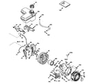 Craftsman 143955003 fuel tank and flywheel assembly diagram