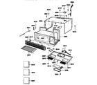 Kenmore 72189940490 oven cavity diagram