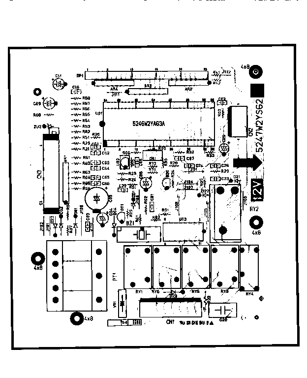 Power and control circuit board