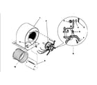 ICP PGMD47H135A replacement, blower - all models diagram