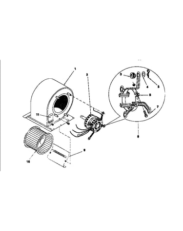 Replacement, blower - all models