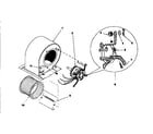 ICP PGMD36H090A replacement, blower - all models diagram