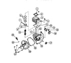 Ryobi 960R cylinder and crankcase assembly diagram