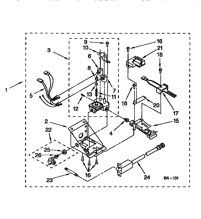 3401796 BURNER ASSEMBLY