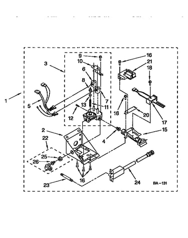 3401796 burner assembly