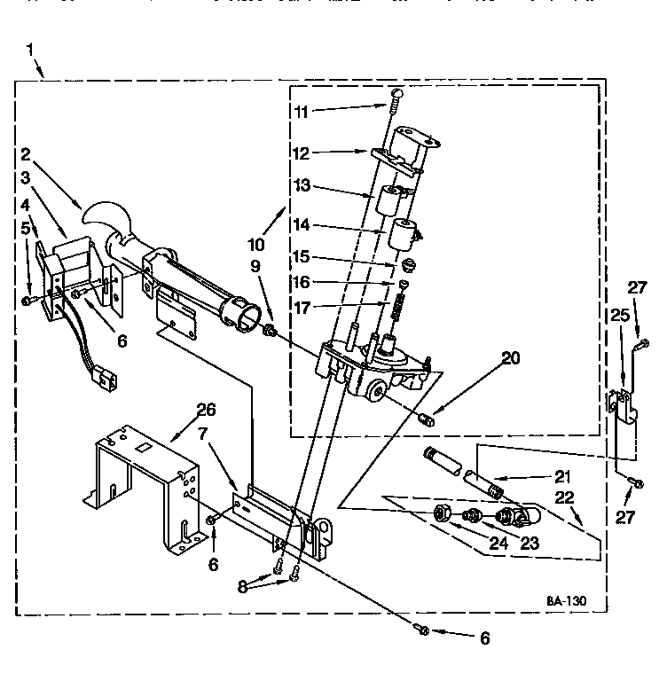 3401798 BURNER ASSEMBLY