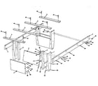 Sears 52725128 leg assembly diagram