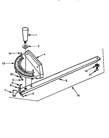 Miter gauge