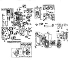 Briggs & Stratton 252415-5134-01 replacement parts diagram