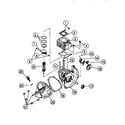 Ryobi 990R cylinder and crankcase diagram