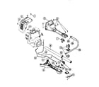 Ryobi 990R handle and upper boom diagram