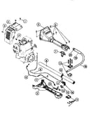 Handle and upper boom