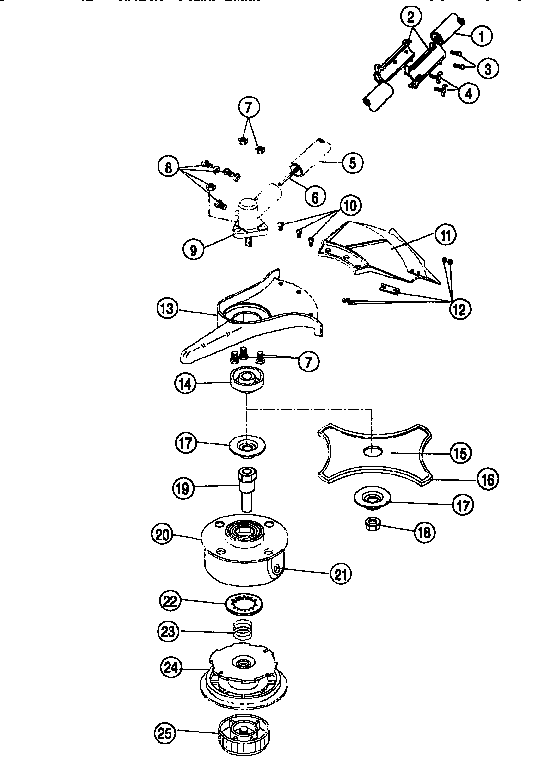 Lower boom & cutting head