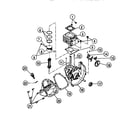 Ryobi 970R cylinder and crankcase assembly diagram