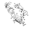 Ryobi 970R handle and upper boom assembly diagram