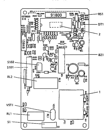 Power and control circuit board