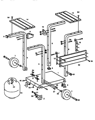 Deluxe cart