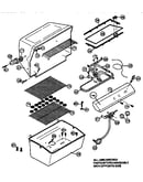 Grill and burner section