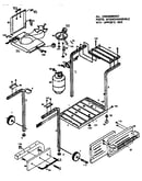 Deluxe cart with side burner