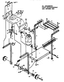 Deluxe cart with side burner