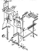 Deluxe cart with side burner