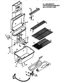 Grill and burner section