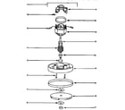 Eureka 285A motor assembly diagram