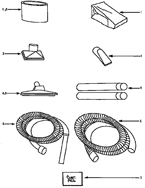 Attachment parts