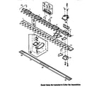 Troybilt 34035(340350200101-340350299999) cutter bar assemblies diagram