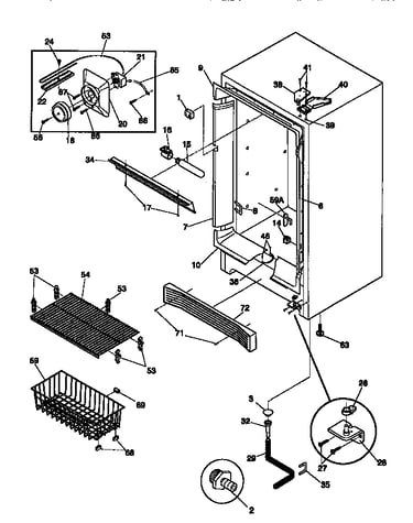 Cabinet/control/shelves