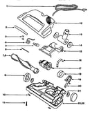 Nozzle and motor assembly