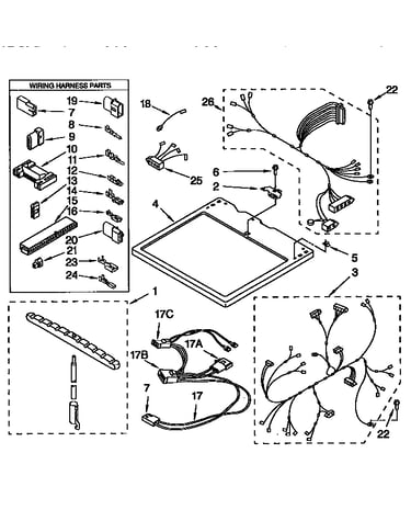 Dryer top
